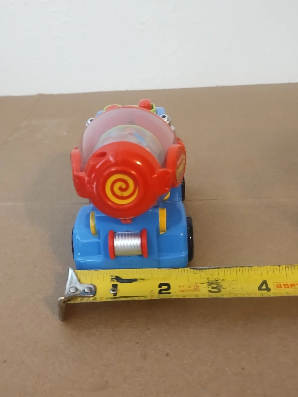 Happy professional Cartoon Car Kid Engineers City Crew Friction powered cement